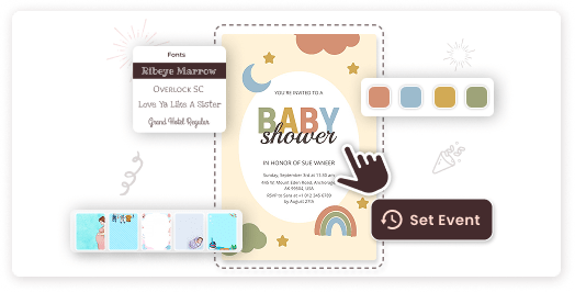 customize-baby-shower-card-fonts-colors