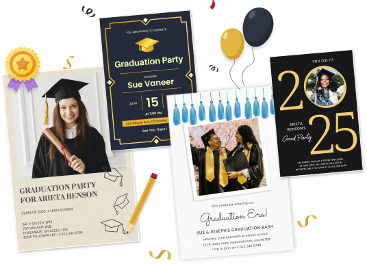 graduation-party-invites-collection