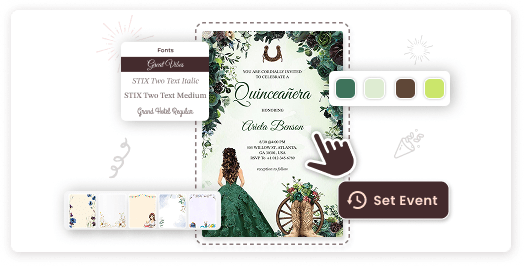 quinceanera-invitation-customization-green-theme
